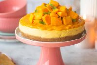 Eggless Baked Mango Cheesecake Recipe: Creamy Tropical Slice