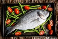 Crispy Oven-Roasted Sea Bream with Lemon and Herbs
