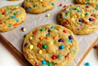 Colorful Rainbow Chip Cookies — Soft, Chewy Cookie Recipe