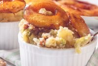Bacon and Apple Brussels Sprout Mash Recipe for Fall Meals