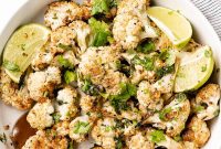 Cilantro-Lime Roasted Cauliflower Recipe for Flavorful Sides