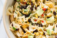 Southwest Corn & Black Bean Pasta Salad Recipe
