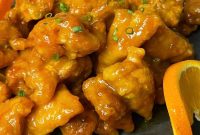 Crispy Orange Chicken Recipe with Tangy Mandarin Sauce