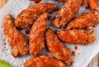 Crispy Buffalo Chicken Tenders from the Air Fryer