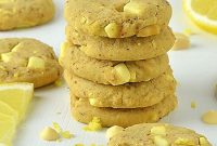 Lemon White Chocolate Cookie Recipe — Zesty Citrus Cookies