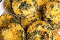 Kale & Mushroom Egg Bites – Savory Protein-Packed Breakfast Bites