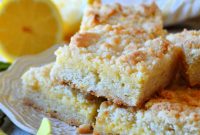 Zesty Lemon Crumble Bars Recipe for Bright, Tangy Dessert