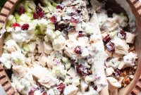 Cranberry Pecan Chicken Salad Recipe for Fresh, Crunchy Lunch