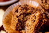 Moist Apple Muffin Recipe with Cinnamon Streusel