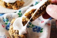 Gooey S’mores Cookies with Chocolate and Toasted Marshmallow