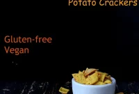 Baked Namak Para: Gluten-Free Vegan Potato & Rice Crackers for Diwali