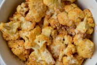 Crispy Air Fryer Parmesan Cauliflower Recipe