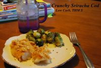 Crispy Sriracha Cod with Garlic Lime Sauce