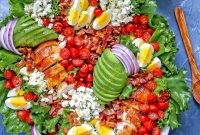 Classic Cobb Salad with Tangy Balsamic Vinaigrette Recipe