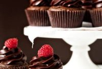 Decadent Chambord-Infused Chocolate Cupcakes Recipe