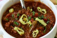 Texas-Style Crock Pot Chili Recipe (No Beans)