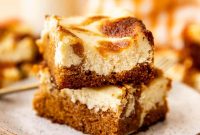 Carrot Cake Cheesecake Bars Recipe — Moist Spiced Dessert Bars