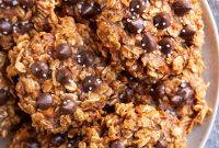 Chewy Sweet Potato Oatmeal Cookies with 5 Ingredients