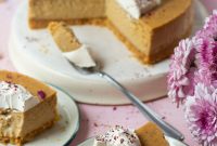 Creamy Eggless Chai-Spiced Cheesecake Recipe