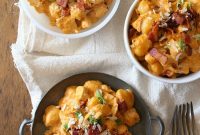 Chicken, Bacon & Pumpkin Gnocchi Recipe for Fall Comfort