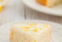 Sugar-Free Lemon Cake Recipe (Low-Fat, Moist & Zesty)