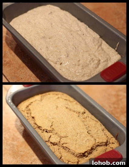 Homemade buckwheat flour bread recipe