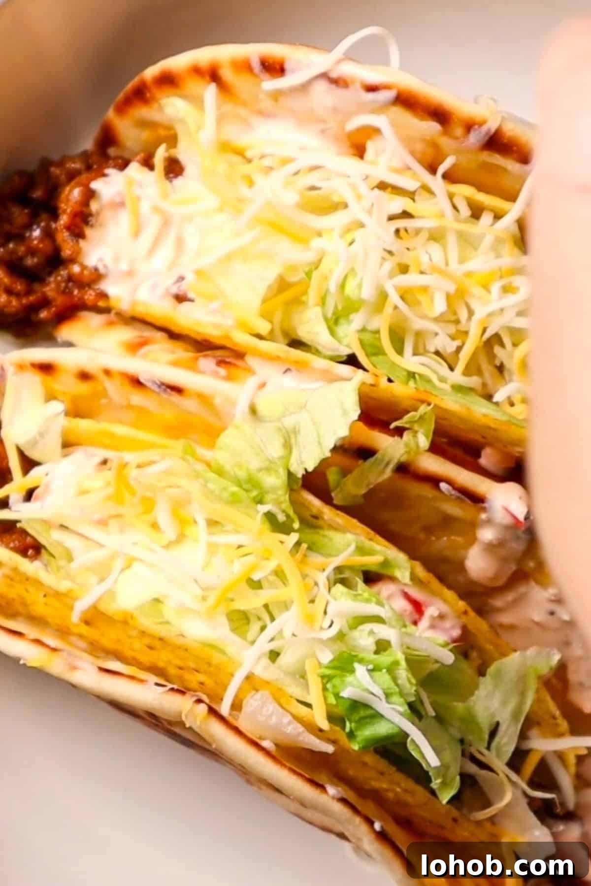 Cheesy Gordita Crunch Recipe: How to Make Taco Bell's Favorite at Home 7 gordita crunch with lettuce and cheese