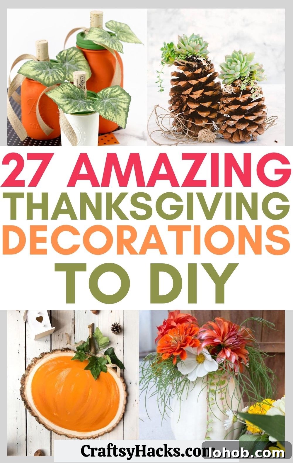 diy thanksgiving decorations