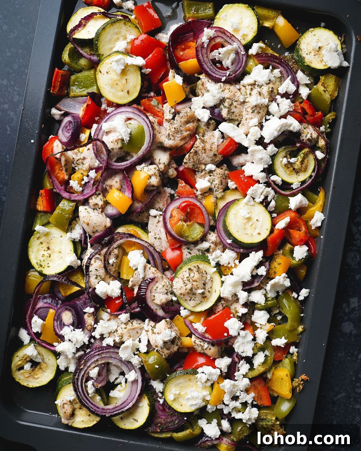 Greek Sheet Pan Chicken Dinner