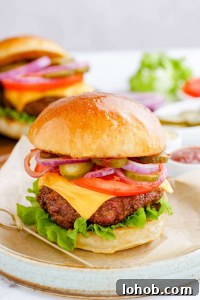 turkey burger on piece of parchment paper