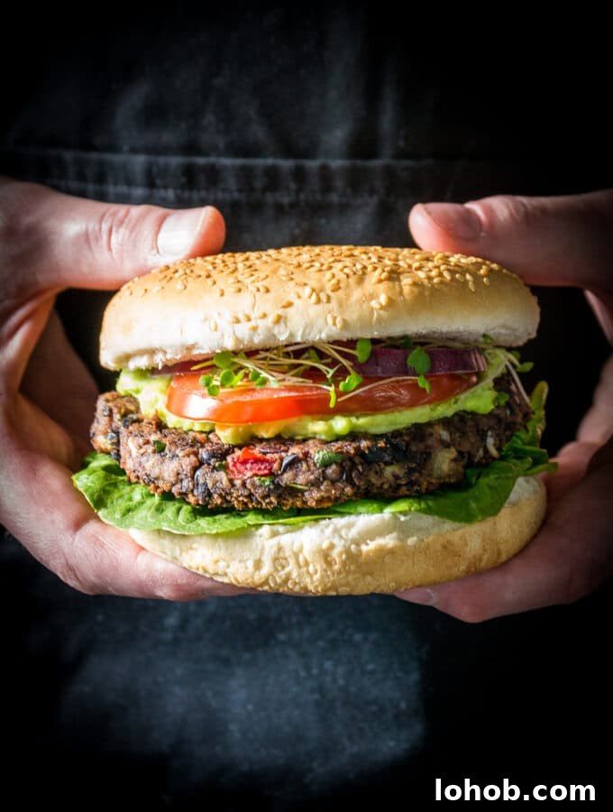 Black Bean Burger