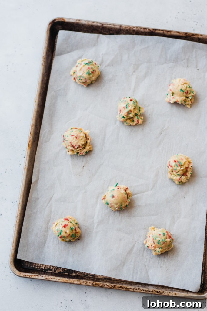 Funfetti Christmas Cookies Funfetti Christmas Cookies