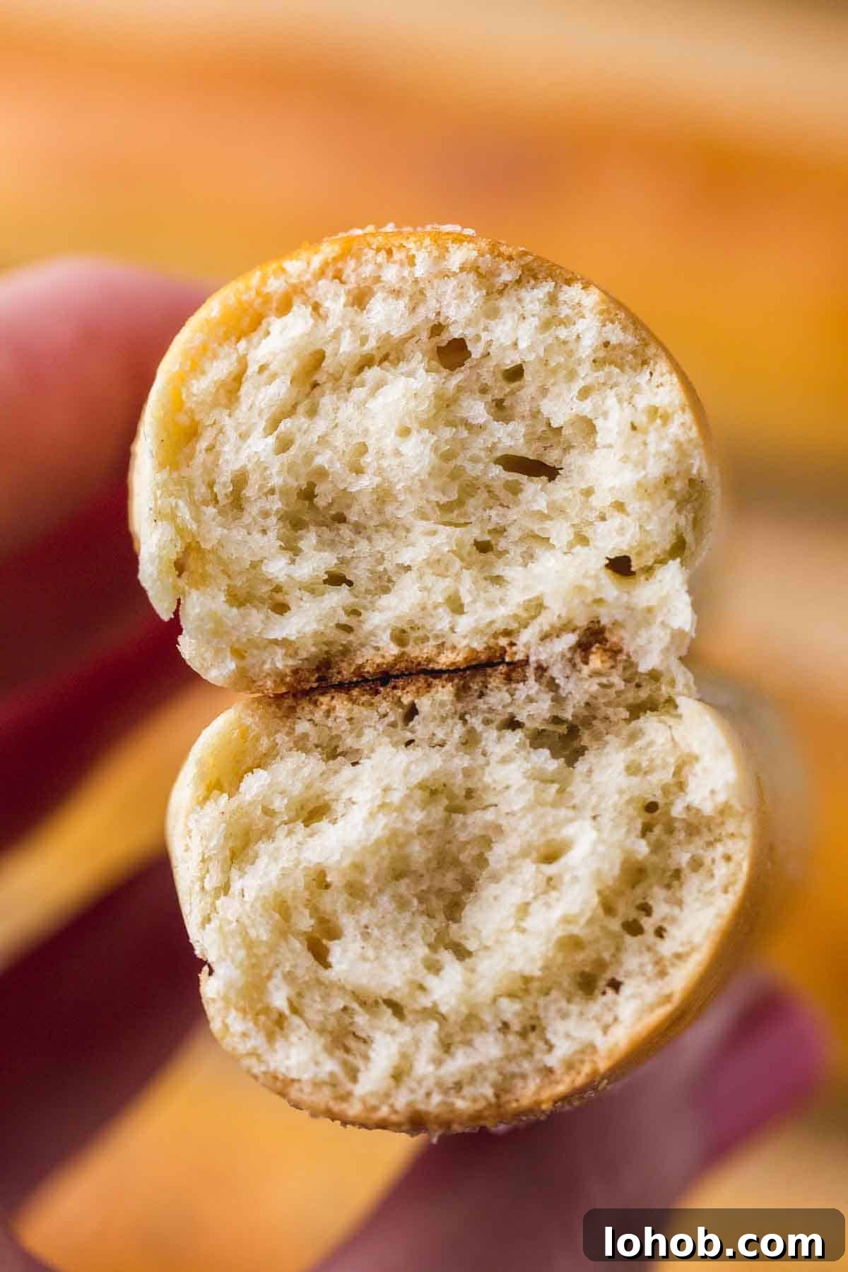 Fresh breadsticks with garlic