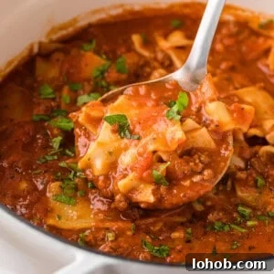 Hearty Lasagna Soup Recipe: Comforting One-Pot Dinner 10 Lasagna Soup