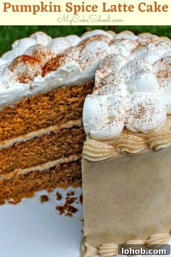 This scratch Pumpkin Spice Latte Cake is the best! So moist and flavorful, with just the right balance of espresso and pumpkin flavor! Ultra moist Pumpkin Spice Latte Cake- This recipe is the best!
