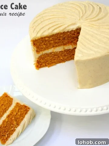 YUM! Delicious Pumpkin Spice Cake