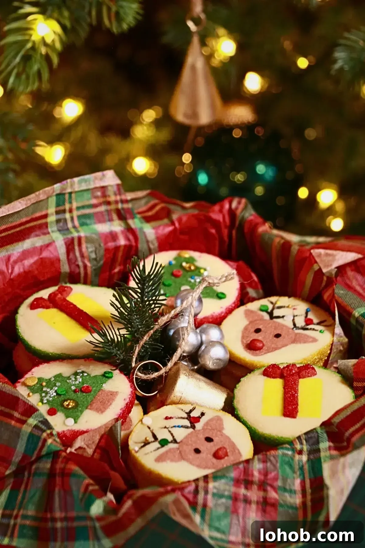 7 Pro Tips for Baking Perfect Cookies Every Time 11 3 kinds of slice-and-bake Christmas cookies in a gift box