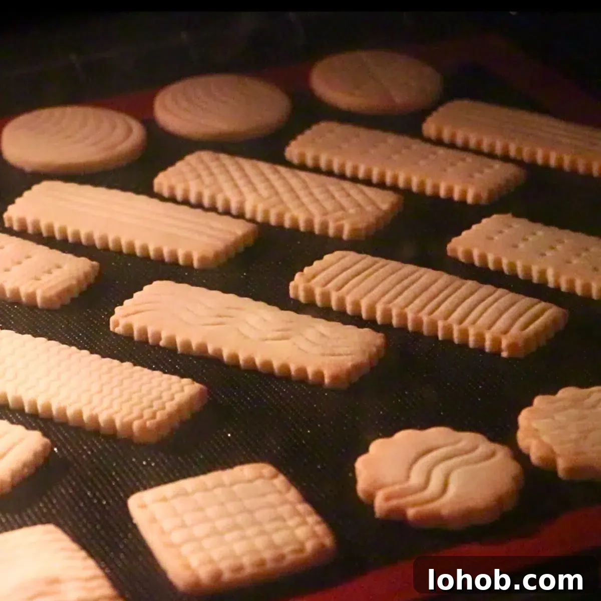 7 Pro Tips for Baking Perfect Cookies Every Time 7 shortbread cookie in the oven