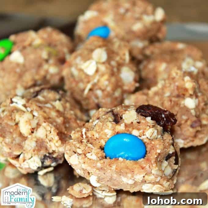 100-Calorie Protein Cookies with M&Ms: Low-Cal Treats for Snacking 14 protein 20