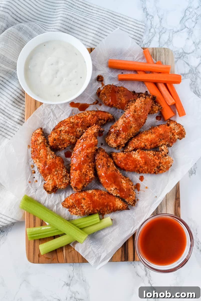 Air Fryer Buffalo Chicken Tenders