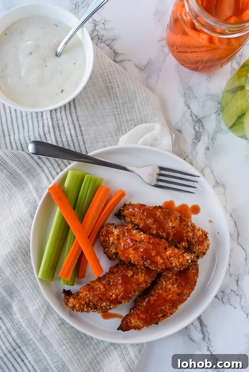 Air Fryer Buffalo Chicken Tenders
