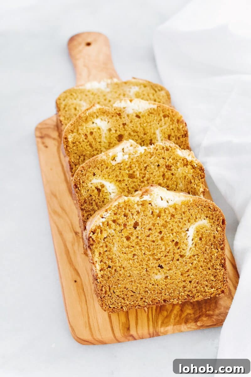 Pumpkin Cream Cheese Loaf Recipe That Rivals Starbucks 5 Joanna Gaines recipe for Pumpkin Cream Cheese Loaf