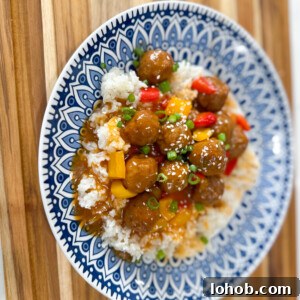 Sweet and Sour Meatballs