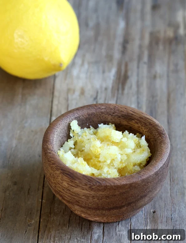 Lemon Sugar for Gluten Free Lemon Pudding Cakes