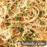 lemon garlic pasta