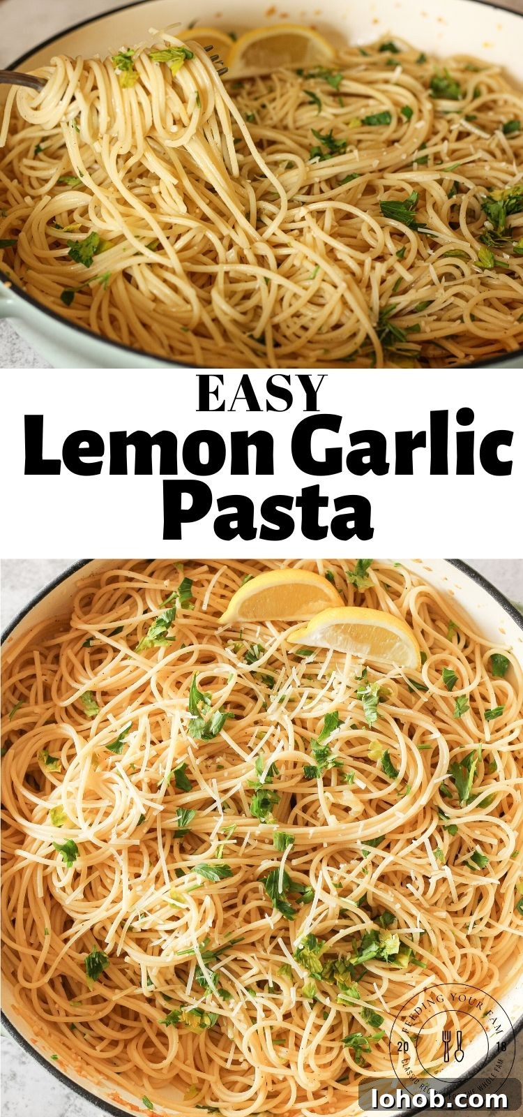 lemon garlic pasta