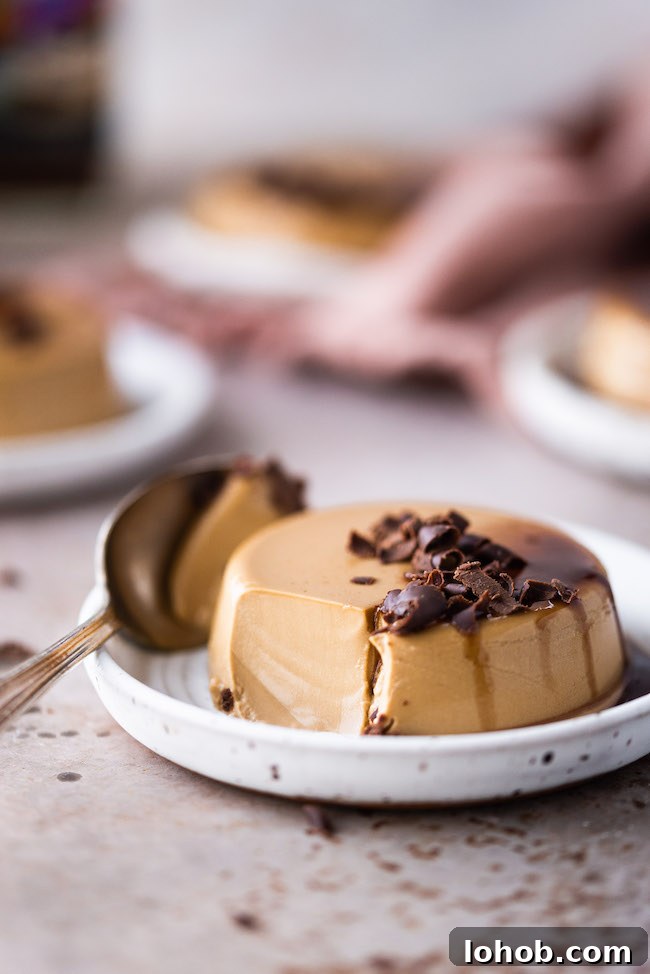 Silky Coffee Panna Cotta Recipe for a Creamy Espresso Dessert 4 coffee panna cotta