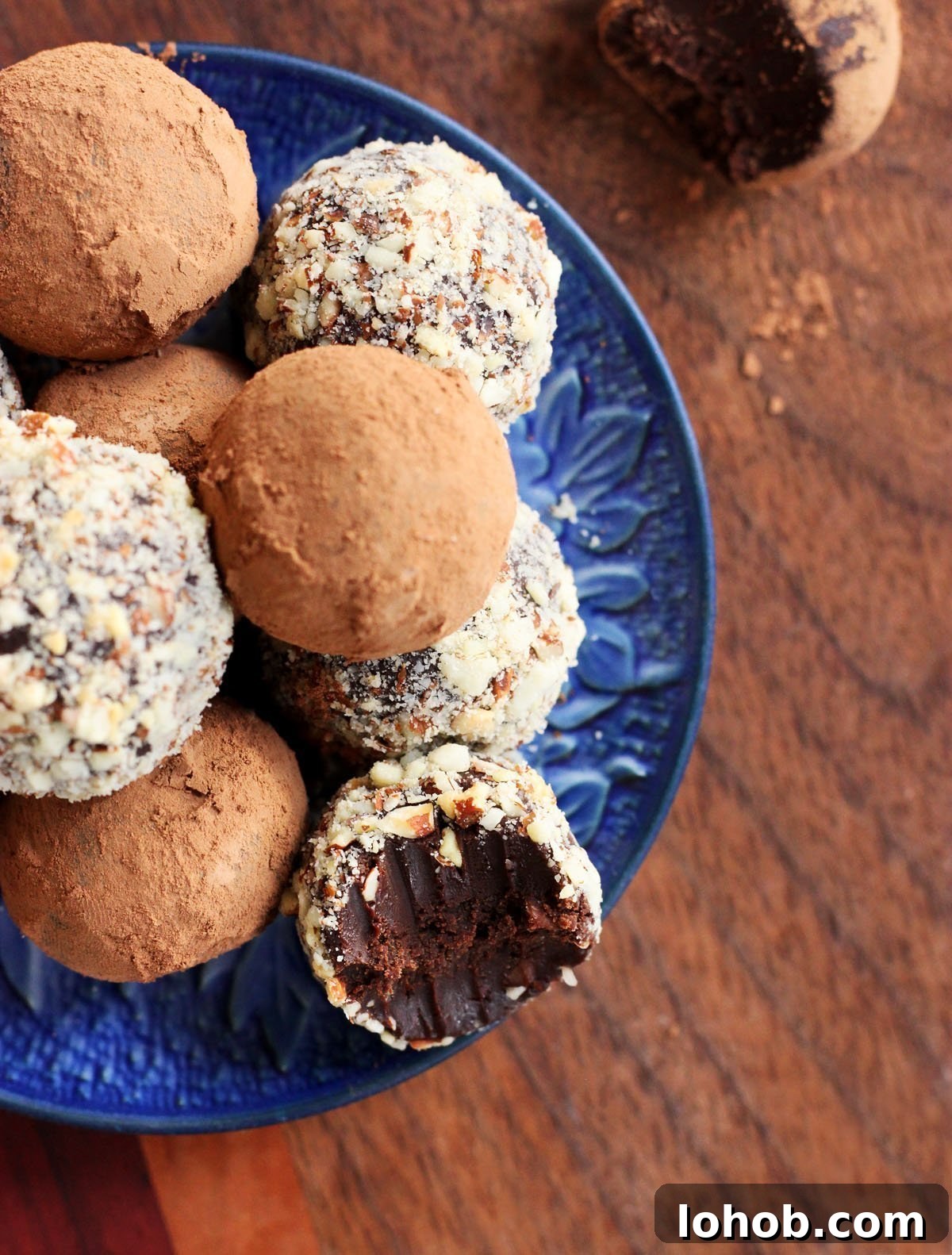 chai chocolate truffles