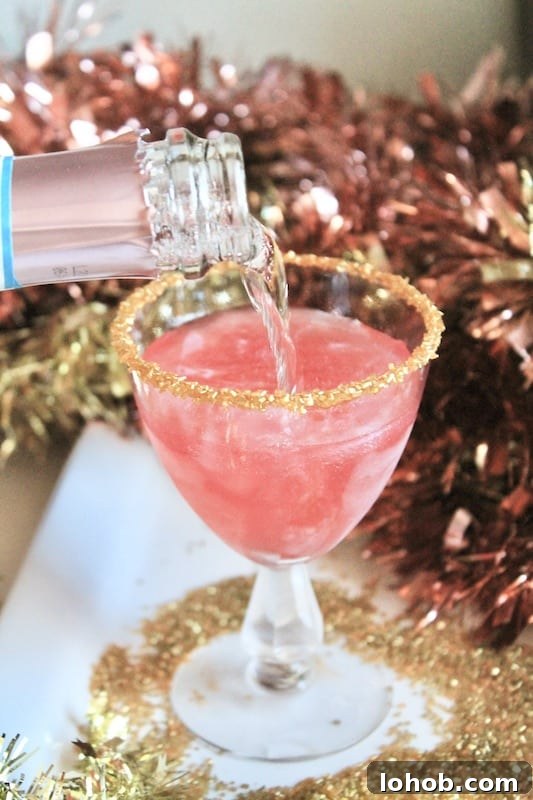 add champagne