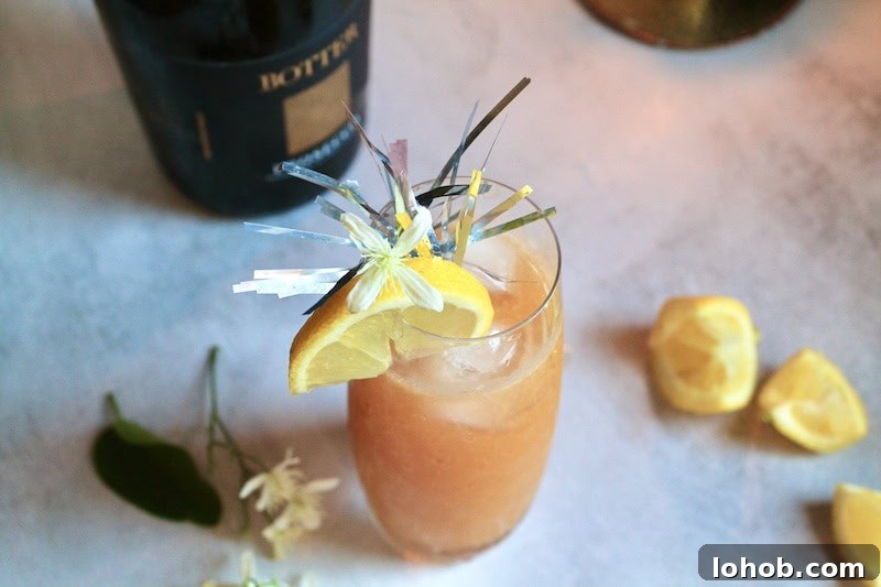 chambord new years eve cocktail with champagne